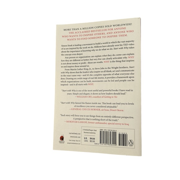 Start With Why Book by Simon Sinek - Picture 2 of 4